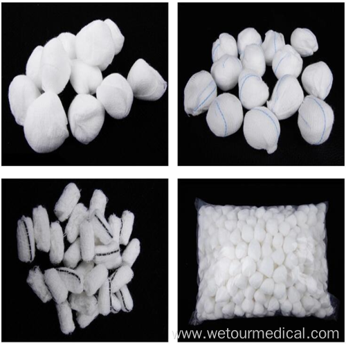 Disposable Medical Absorbent Gauze Ball